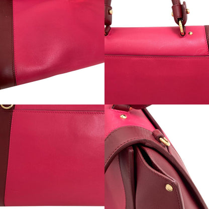 Salvatore Ferragamo Sophia Gancini Hardware Handbag Leather Ladies [Used]