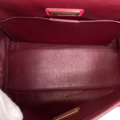 Salvatore Ferragamo Sophia Gancini Hardware Handbag Leather Ladies [Used]