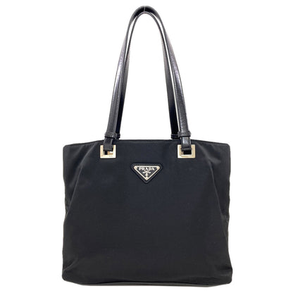PRADA Logo Hardware Tote Bag Nylon Ladies [Used]