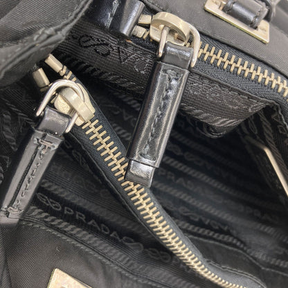 PRADA Logo Hardware Tote Bag Nylon Ladies [Used]