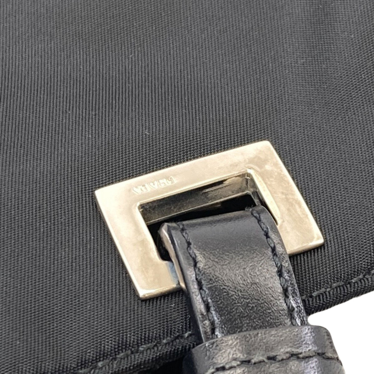 PRADA Logo Hardware Tote Bag Nylon Ladies [Used]