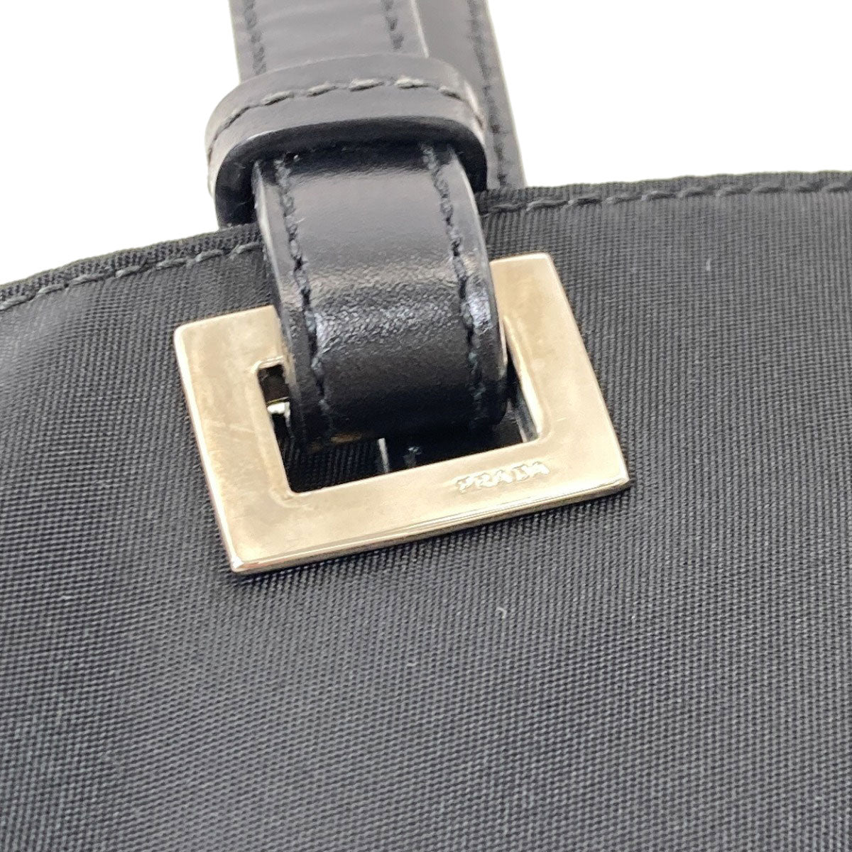 PRADA Logo Hardware Tote Bag Nylon Ladies [Used]