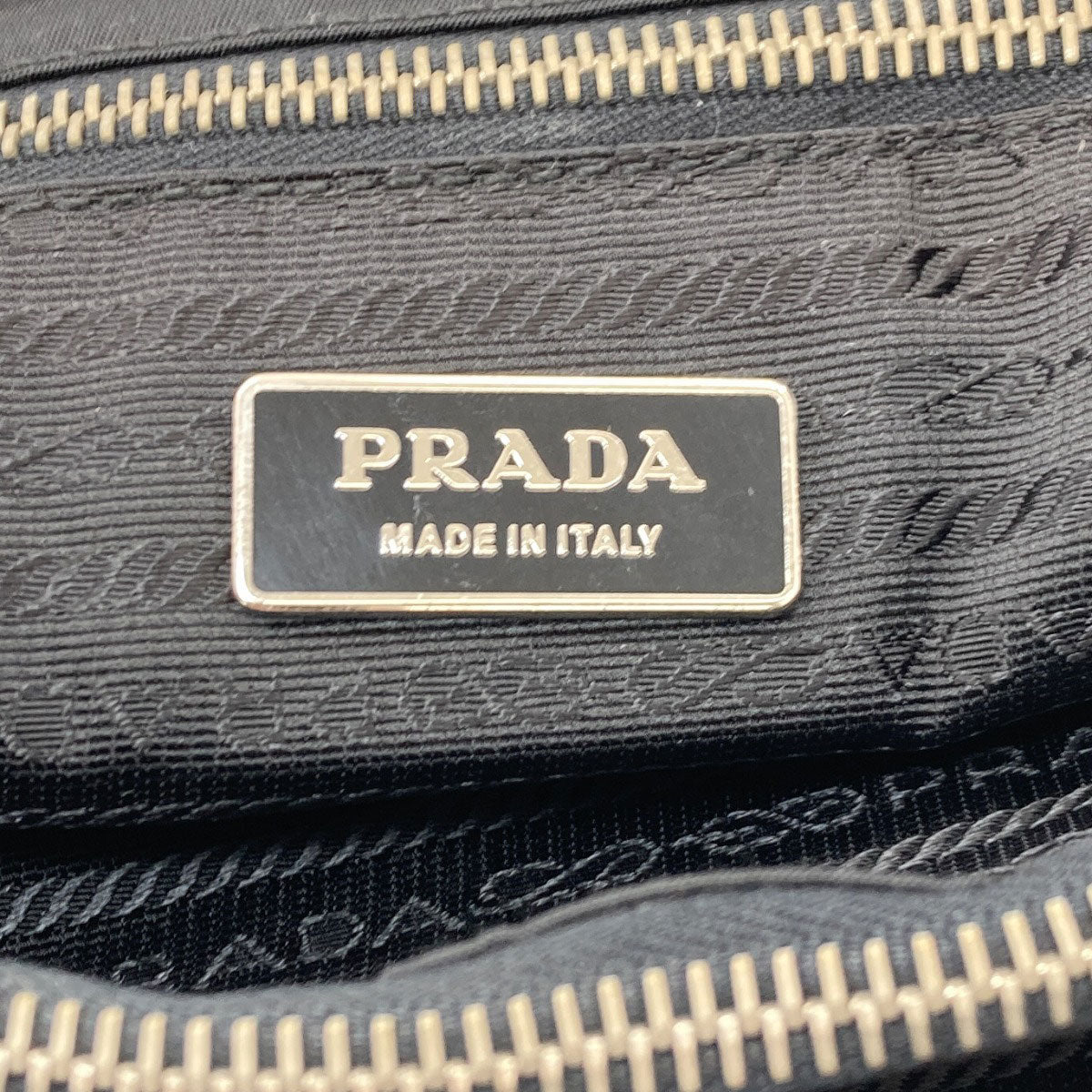 PRADA Logo Hardware Tote Bag Nylon Ladies [Used]