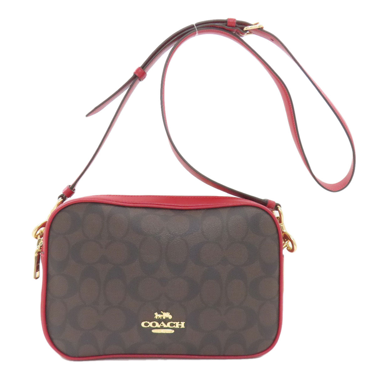 COACH 68168 Signature Shoulder Bag PVC Ladies [Used]