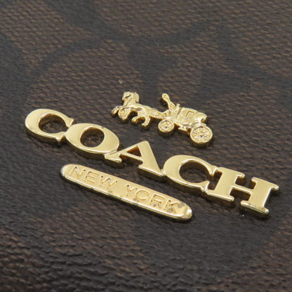 COACH 68168 Signature Shoulder Bag PVC Ladies [Used]