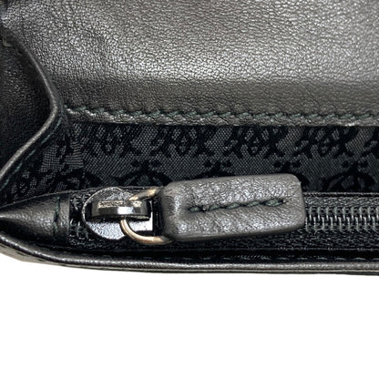 Dunhill sidecar Long wallet (with coin pocket) Leather mens [Used]