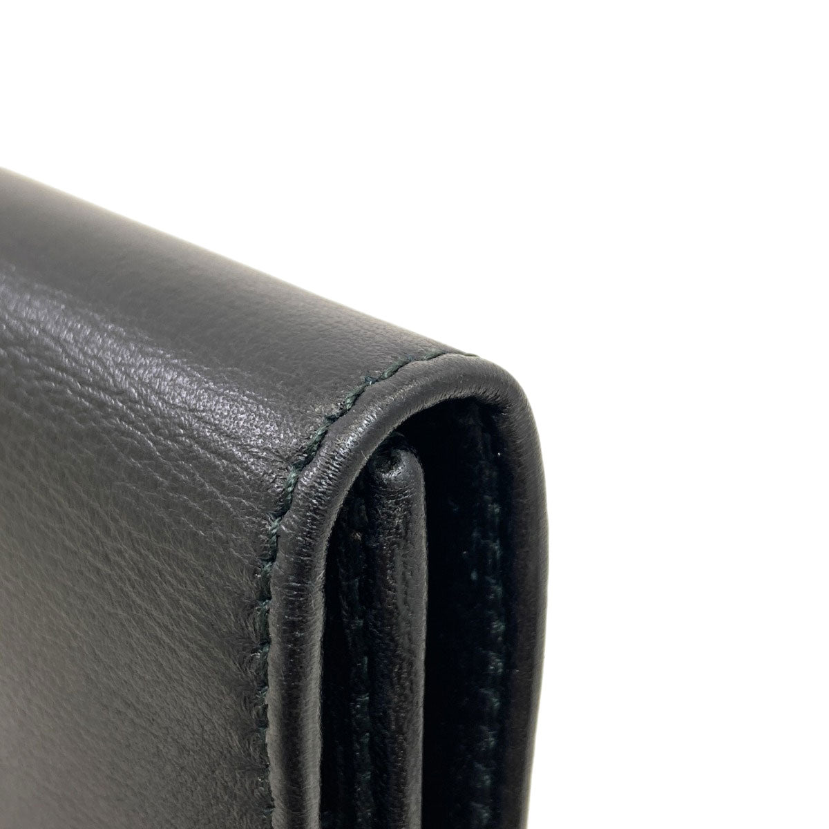 Dunhill sidecar Long wallet (with coin pocket) Leather mens [Used]