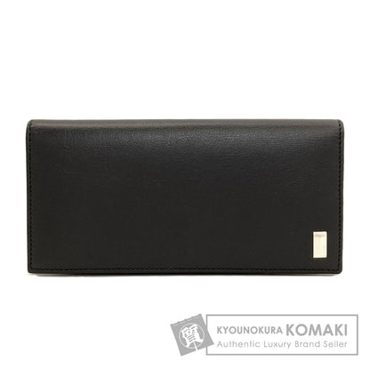 Dunhill sidecar Long wallet (with coin pocket) Leather mens [Used]