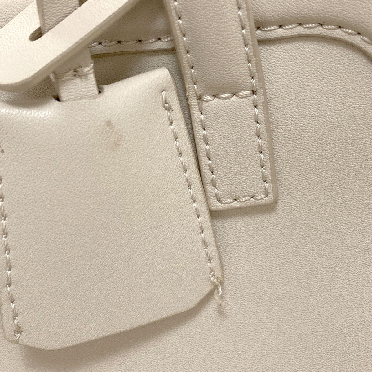 CHARLES＆KEITH Enola Textured Double Handle Structured Bag Handbag Leather Ladies [Used]