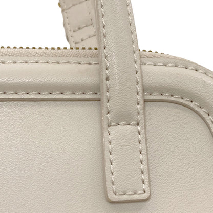 CHARLES＆KEITH Enola Textured Double Handle Structured Bag Handbag Leather Ladies [Used]