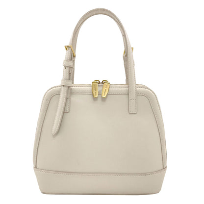 CHARLES＆KEITH Enola Textured Double Handle Structured Bag Handbag Leather Ladies [Used]