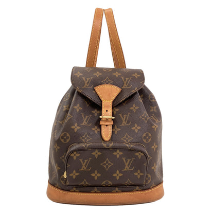LOUIS VUITTON M51136 Montsourismedium Backpack Â· Daypack Monogram canvas Ladies [Used]