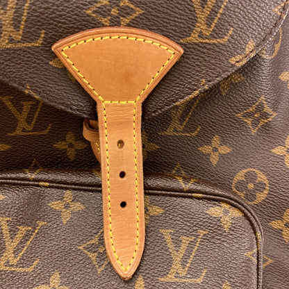 LOUIS VUITTON M51136 Montsourismedium Backpack Â· Daypack Monogram canvas Ladies [Used]