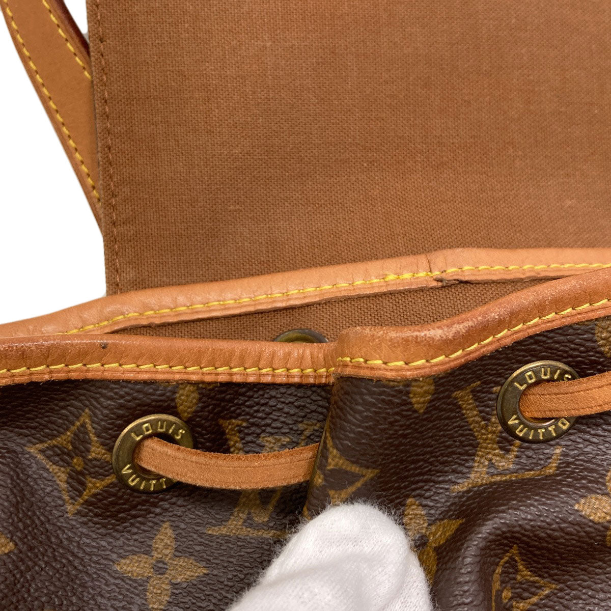LOUIS VUITTON M51136 Montsourismedium Backpack Â· Daypack Monogram canvas Ladies [Used]