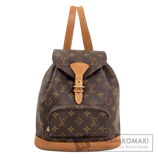 LOUIS VUITTON M51136 Montsourismedium Backpack Â· Daypack Monogram canvas Ladies [Used]