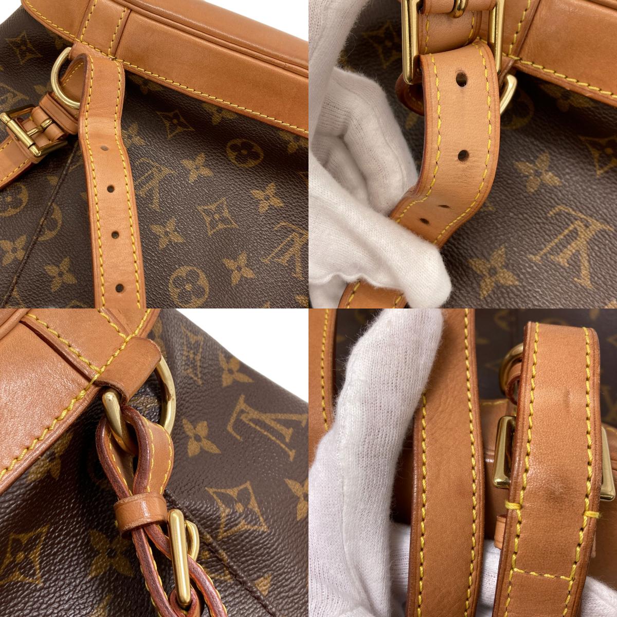 LOUIS VUITTON M51136 Montsourismedium Backpack Â· Daypack Monogram canvas Ladies [Used]
