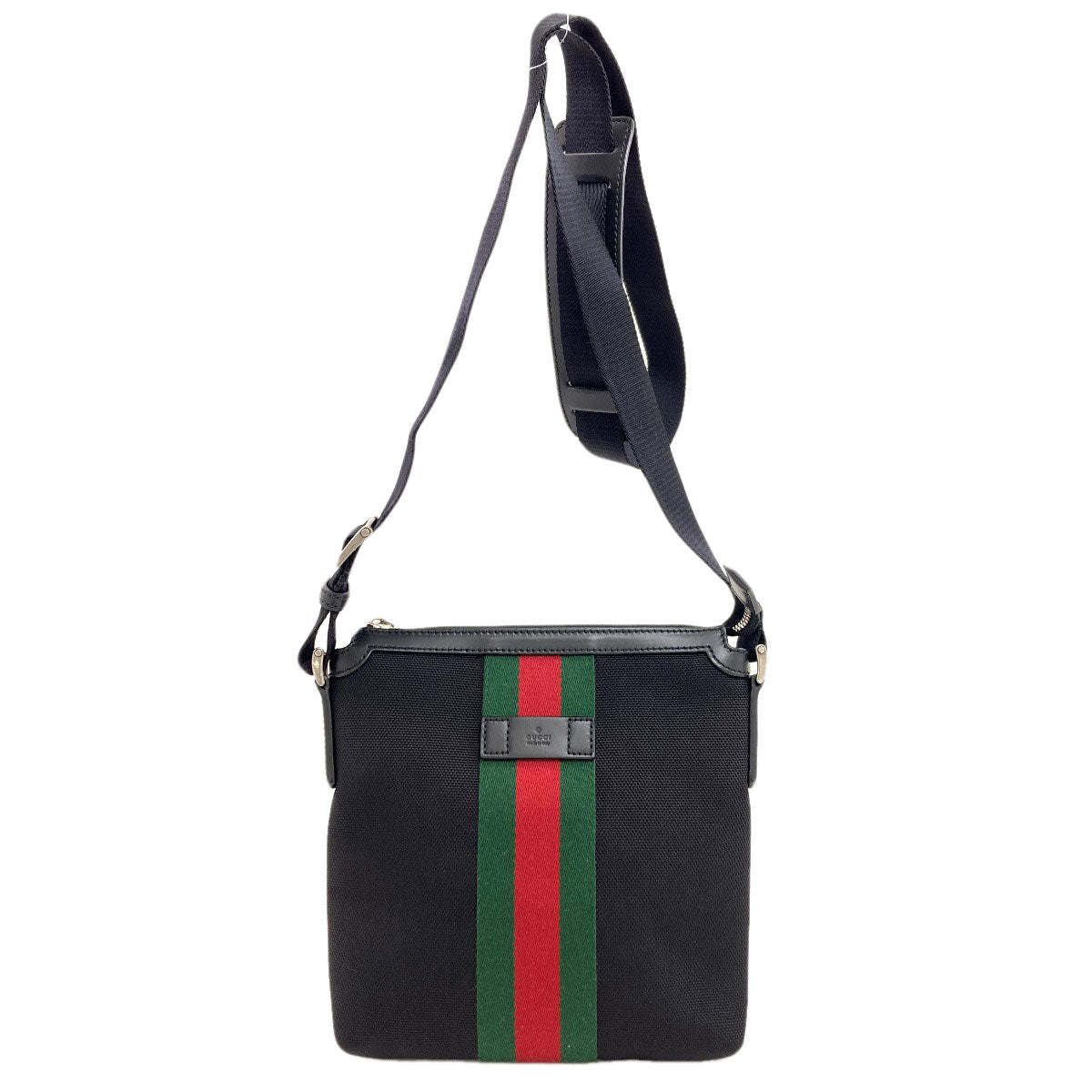 GUCCI 631195 Outlet sherry line Shoulder Bag Nylon canvas Ladies [Used]