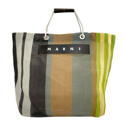 MARNI Flower Cafe Mesh Bag Handbag PVC Ladies [Used]
