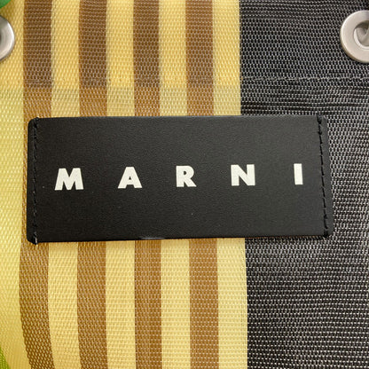 MARNI Flower Cafe Mesh Bag Handbag PVC Ladies [Used]