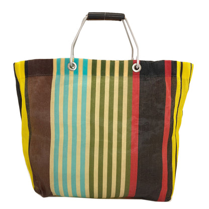 MARNI Flower Cafe Mesh Bag Handbag PVC Ladies [Used]