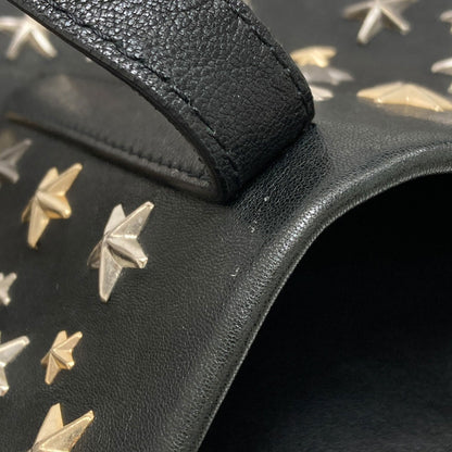 Jimmy Choo sophia star motif Tote Bag Leather Ladies [Used]