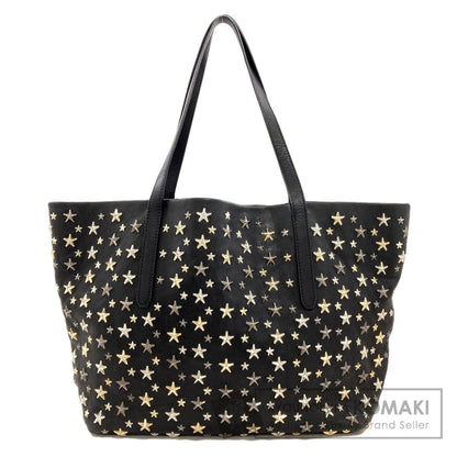 Jimmy Choo sophia star motif Tote Bag Leather Ladies [Used]