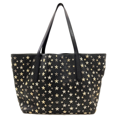Jimmy Choo sophia star motif Tote Bag Leather Ladies [Used]