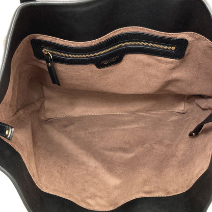 Jimmy Choo sophia star motif Tote Bag Leather Ladies [Used]