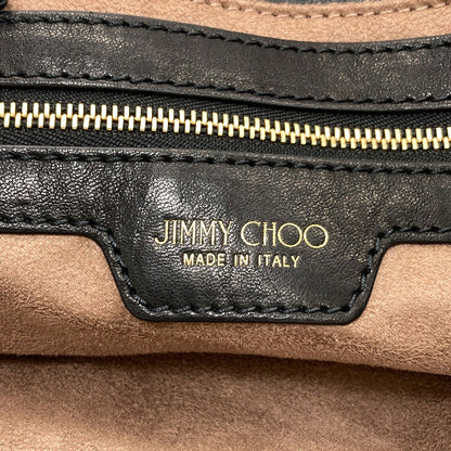 Jimmy Choo sophia star motif Tote Bag Leather Ladies [Used]