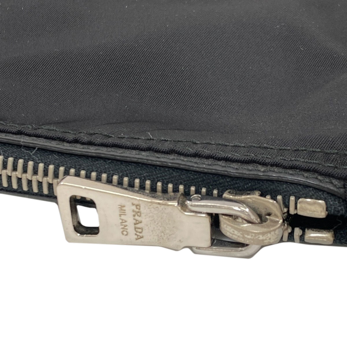 PRADA BT0715 Long Shoulder Logo Hardware Shoulder Bag Nylon Ladies [Used]