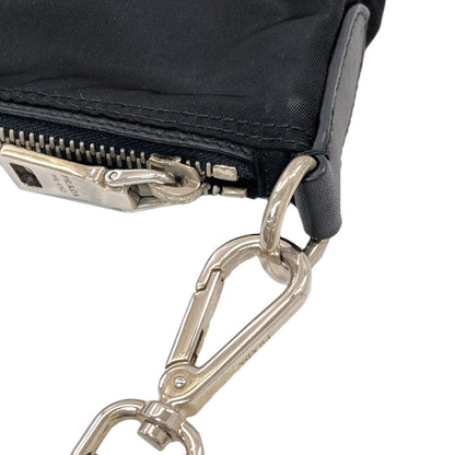 PRADA BT0715 Long Shoulder Logo Hardware Shoulder Bag Nylon Ladies [Used]