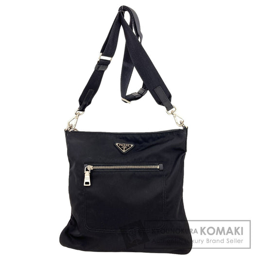 PRADA BT0715 Long Shoulder Logo Hardware Shoulder Bag Nylon Ladies [Used]