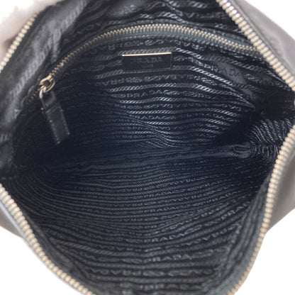 PRADA BT0715 Long Shoulder Logo Hardware Shoulder Bag Nylon Ladies [Used]