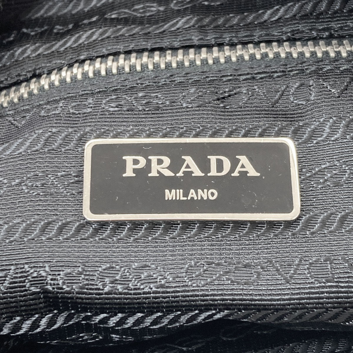 PRADA BT0715 Long Shoulder Logo Hardware Shoulder Bag Nylon Ladies [Used]