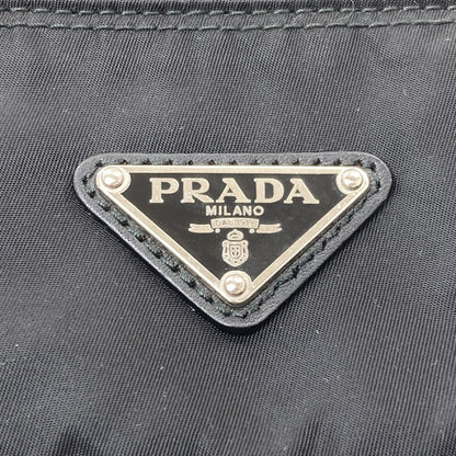 PRADA BT0715 Long Shoulder Logo Hardware Shoulder Bag Nylon Ladies [Used]