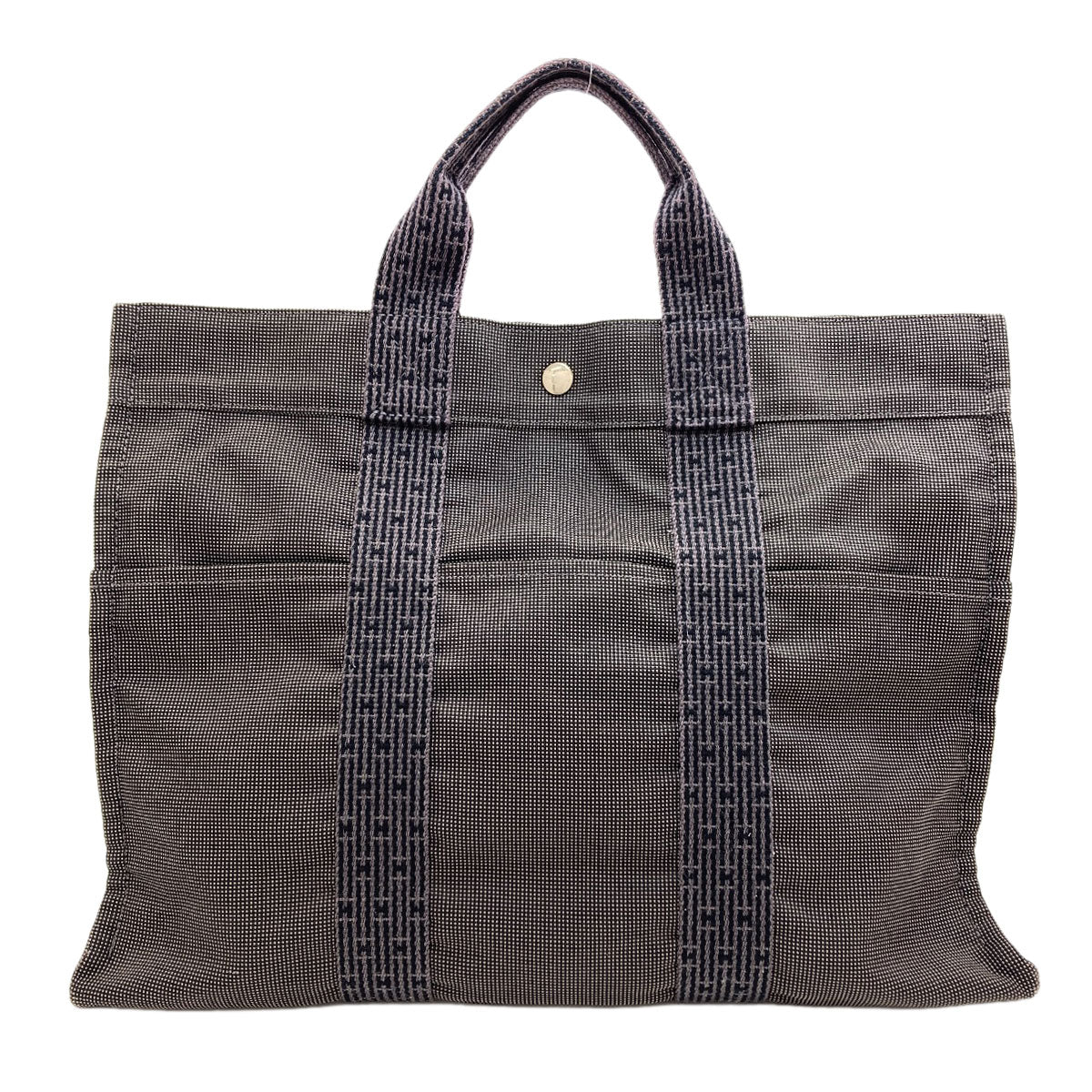 HERMES Her LineMM Handbag Canvas Ladies [Used]