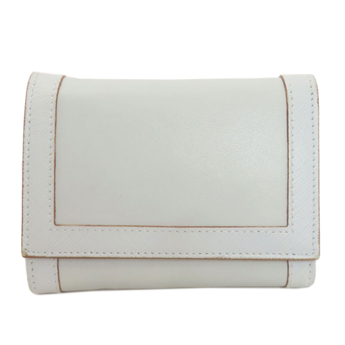 Salvatore Ferragamo GanciniHardware Bifold Wallet with Coin Pocket Leather Ladies [Used]