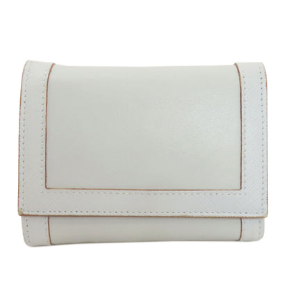 Salvatore Ferragamo GanciniHardware Bifold Wallet with Coin Pocket Leather Ladies [Used]