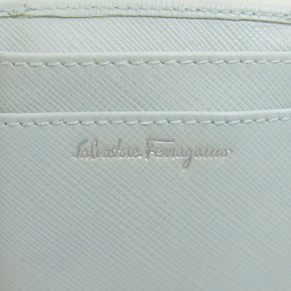 Salvatore Ferragamo GanciniHardware Bifold Wallet with Coin Pocket Leather Ladies [Used]