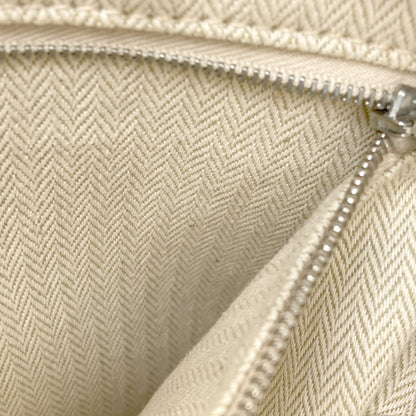 HERMES Gao One Belt SilverHardware Shoulder Bag Calf Ladies [Used]