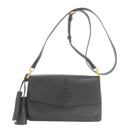 Tory Burch MacGraw Crossbody Shoulder Bag Leather Ladies [Used]