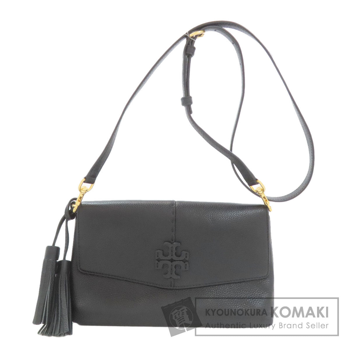 Tory Burch MacGraw Crossbody Shoulder Bag Leather Ladies [Used]