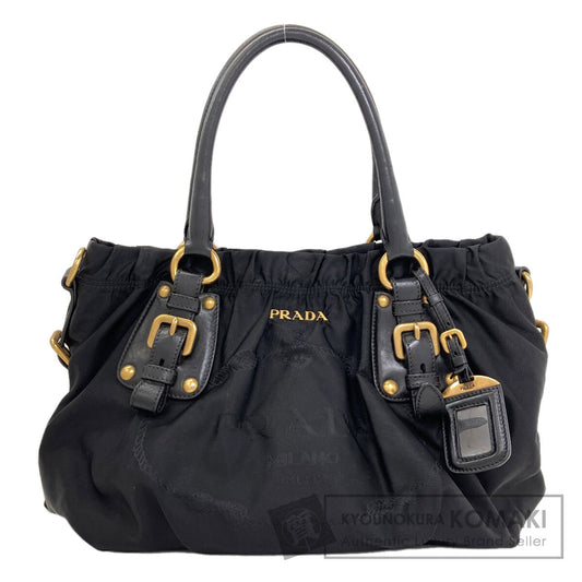 PRADA logo Tote Bag Nylon Ladies [Used]