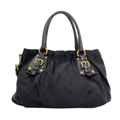 PRADA logo Tote Bag Nylon Ladies [Used]