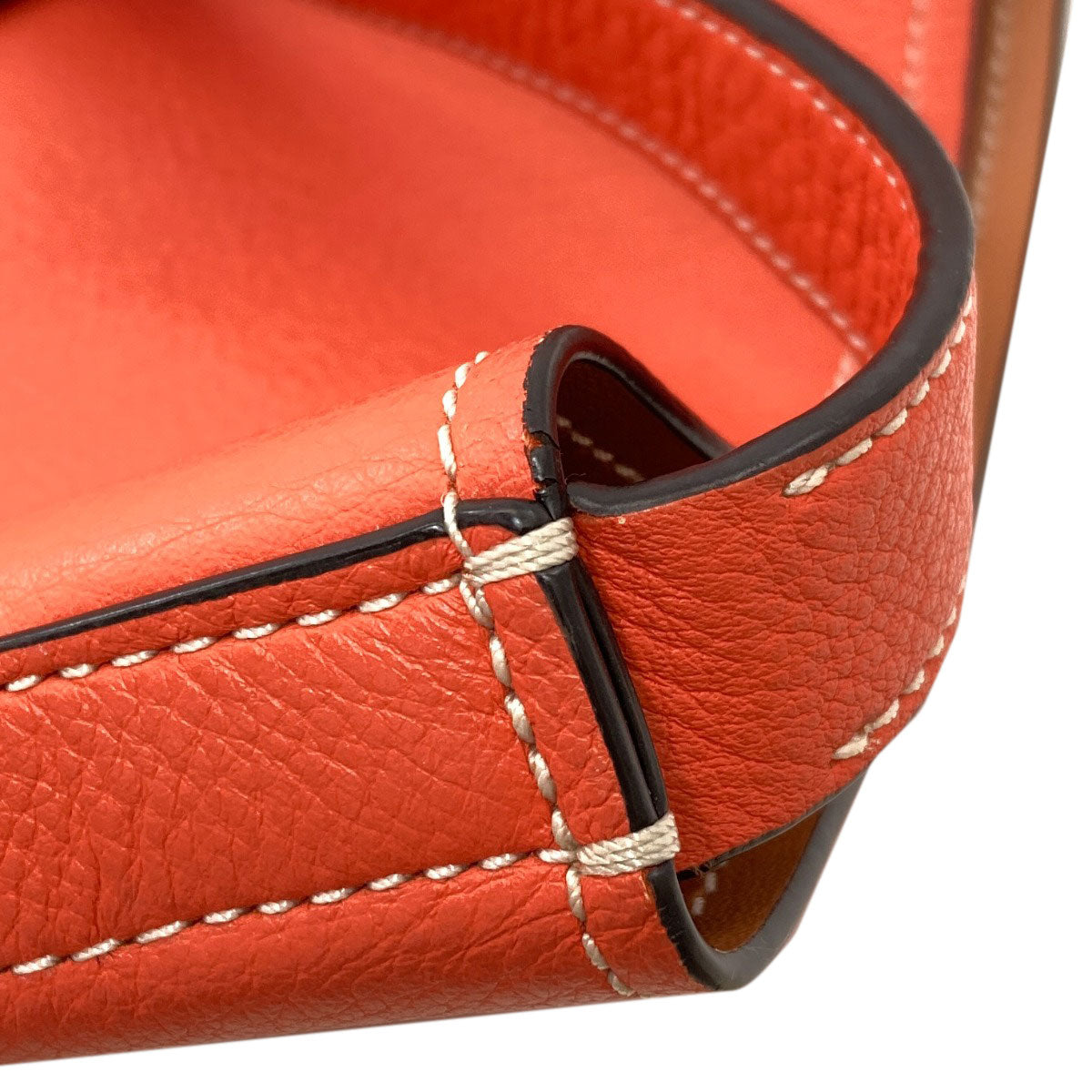 Tory Burch logo Shoulder Bag Leather Ladies [Used]