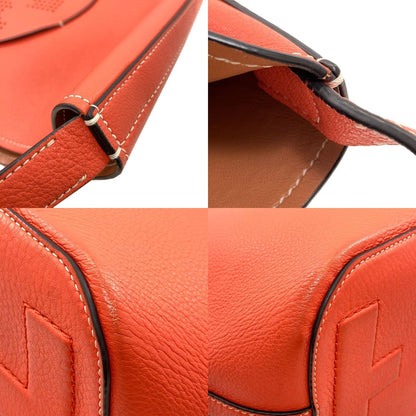 Tory Burch logo Shoulder Bag Leather Ladies [Used]