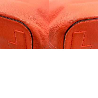Tory Burch logo Shoulder Bag Leather Ladies [Used]