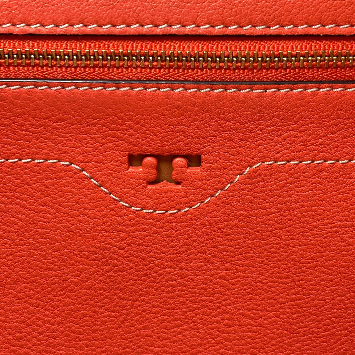 Tory Burch logo Shoulder Bag Leather Ladies [Used]