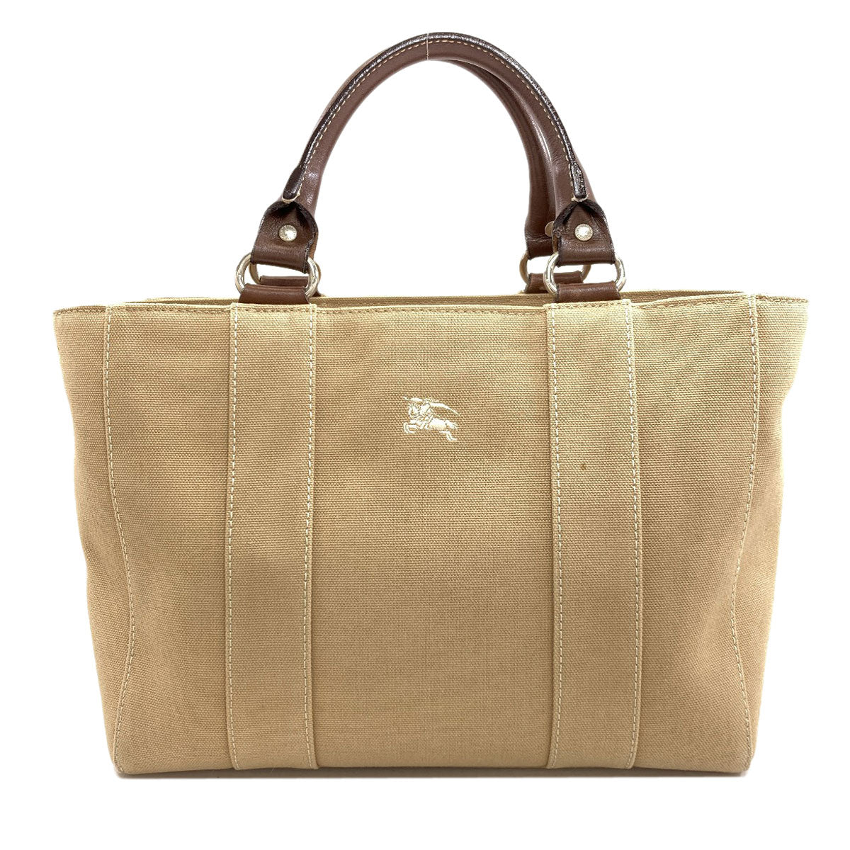 BURBERRY Blue label Handbag Canvas Ladies [Used]
