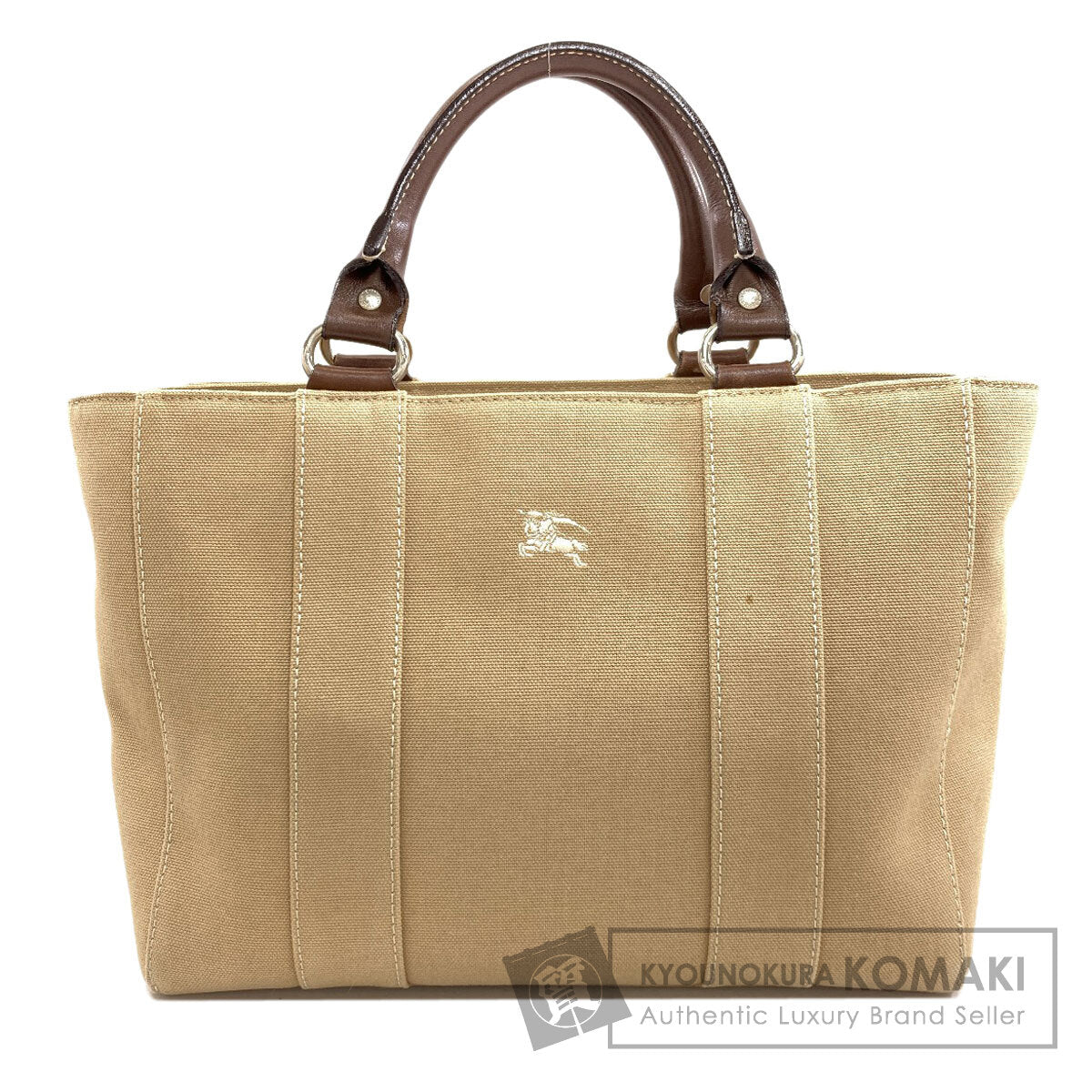 BURBERRY Blue label Handbag Canvas Ladies [Used]